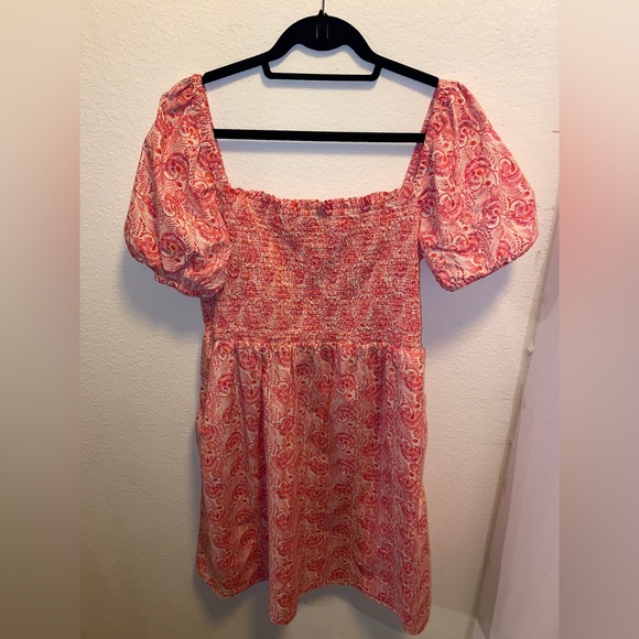 J. Crew Pink Floral Mini Dress - Picture 7 of 8